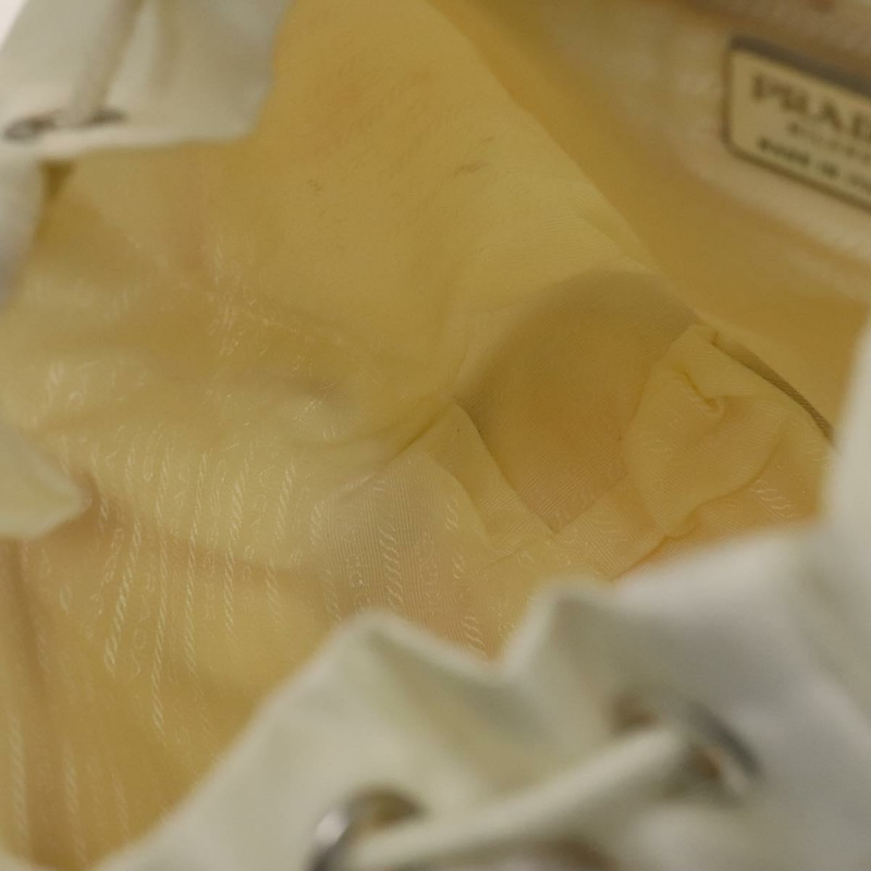 【日本直送】PRADA 雙肩包 尼龍 白色 銀色 正品 138353-23