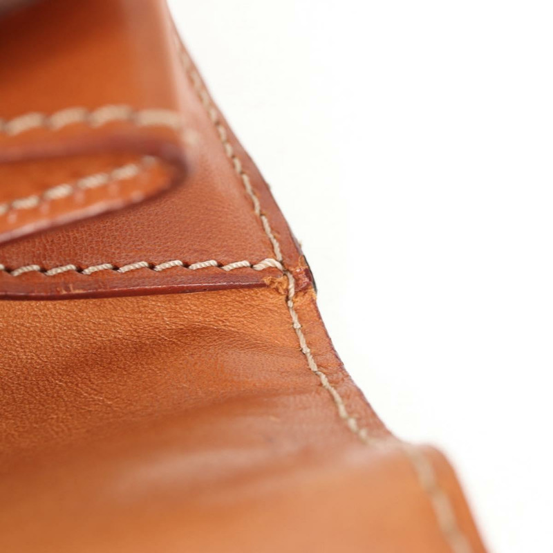 【日本直送】CELINE Macadam帆布手提包 PVC皮革 2way Brown Gold Auth ki5899-9