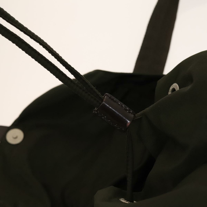 【日本直送】PRADA 雙肩包 尼龍 卡其色 銀色 正品 ki5908-20