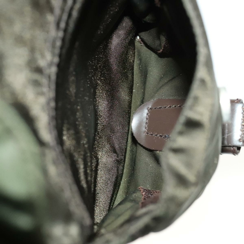 【日本直送】PRADA 雙肩包 尼龍 卡其色 銀色 正品 ki5908-26