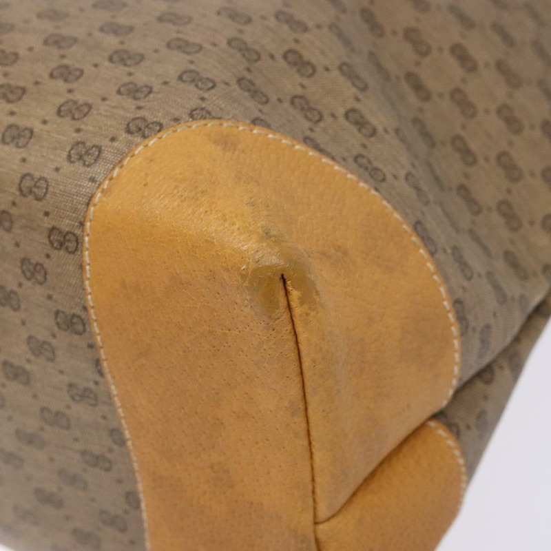 【日本直送】GUCCI Micro GG Supreme 手提包 PVC 米色 金色 正品 ki5973-7