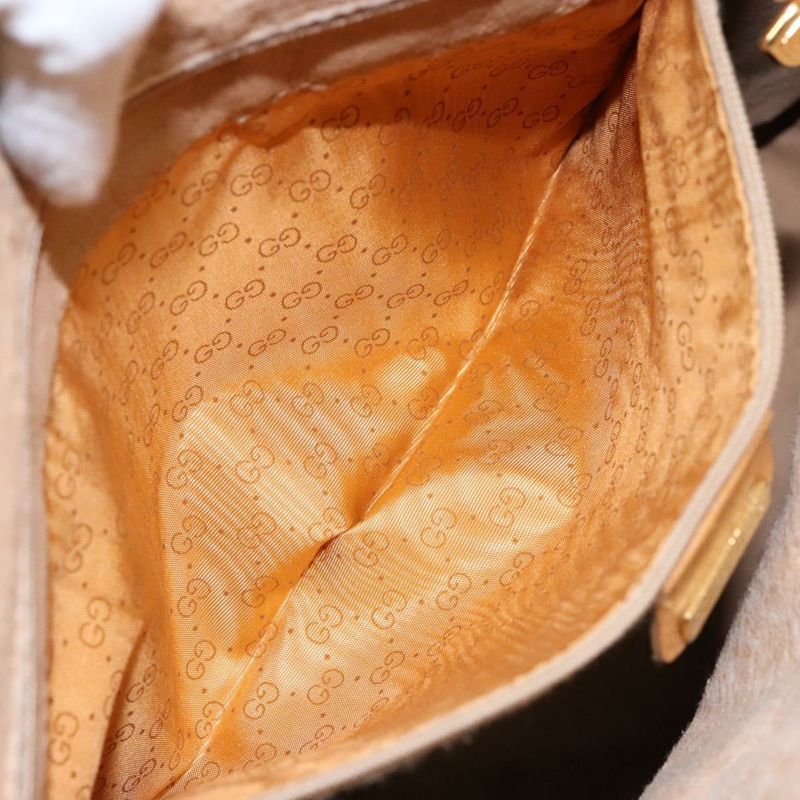 【日本直送】GUCCI Micro GG Supreme 手提包 PVC 米色 金色 正品 ki5973-10
