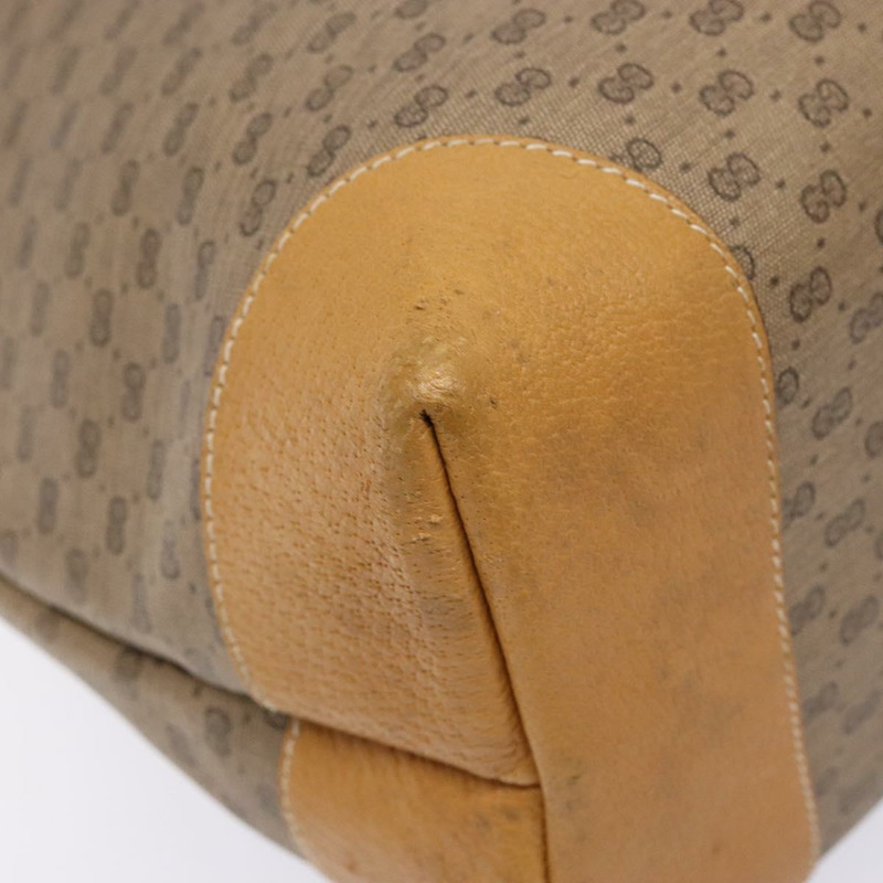 【日本直送】GUCCI Micro GG Supreme 手提包 PVC 米色 金色 正品 ki5973-14