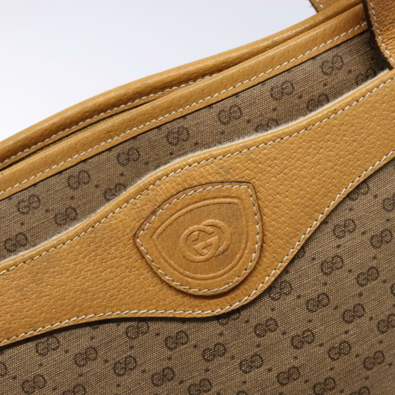 【日本直送】GUCCI Micro GG Supreme 手提包 PVC 米色 金色 正品 ki5973-17