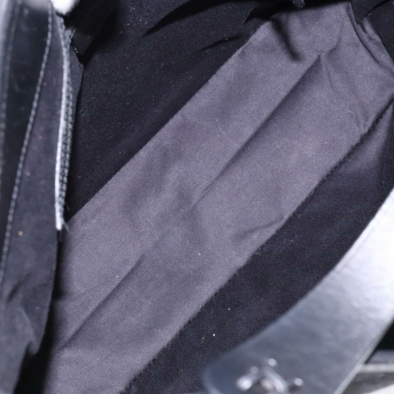 【日本直送】GUCCI GG帆布肩背包 黑色 銀色 106242 正品 ki5969-10