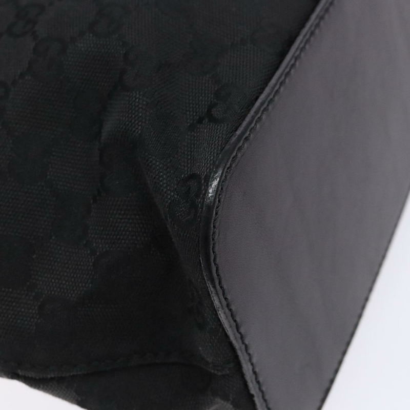 【日本直送】GUCCI GG帆布肩背包 黑色 銀色 106242 正品 ki5969-13