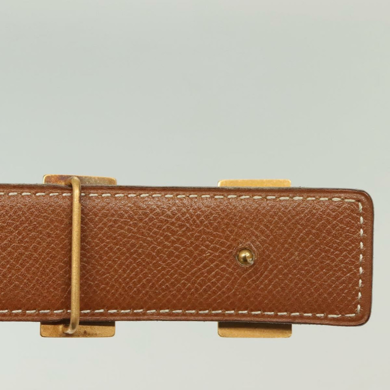 【日本直送】愛馬仕 Constance H 皮帶，皮革材質，31.1 英寸，黑色，正品，ki5928-5