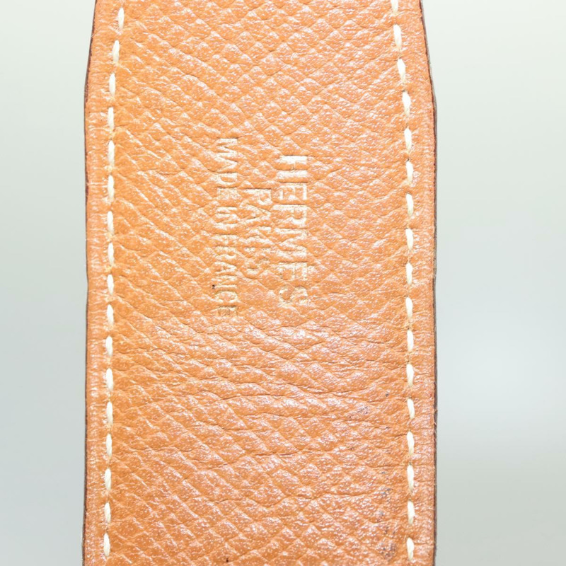 【日本直送】愛馬仕 Constance H 皮帶，皮革材質，31.1 英寸，黑色，正品，ki5928-8