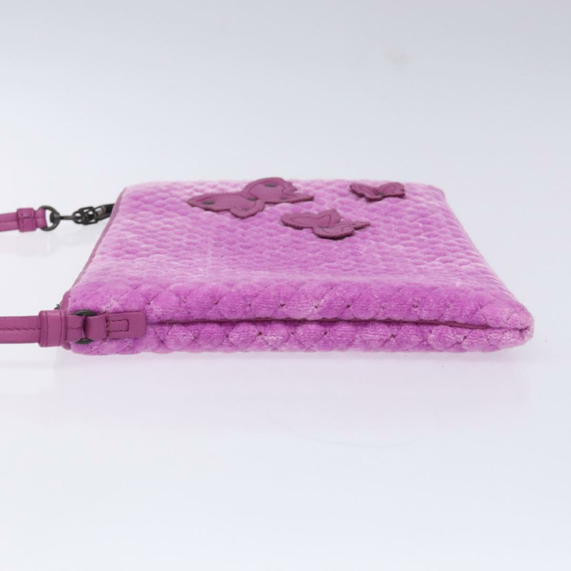 【日本直送】BOTTEGA VENETA 紫色絲絨單肩包 正品 139655-3