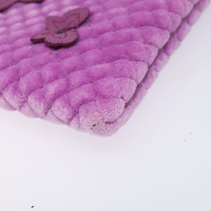 【日本直送】BOTTEGA VENETA 紫色絲絨單肩包 正品 139655-7