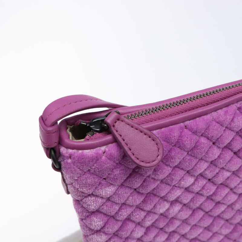 【日本直送】BOTTEGA VENETA 紫色絲絨單肩包 正品 139655-8