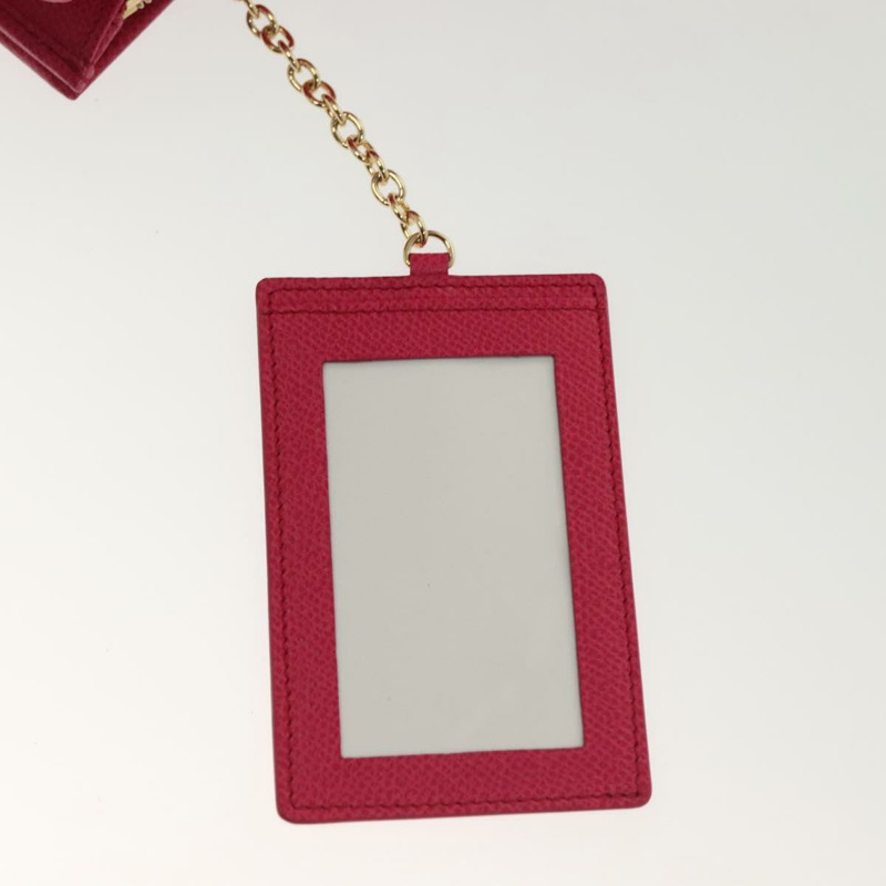 【日本直送】Salvatore Ferragamo Gancini 長版皮夾 皮革 粉金 正品 139609-23