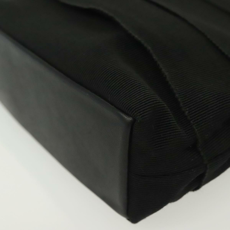 【日本直送】Salvatore Ferragamo Vala 手提包 帆布 黑色 金色 正品 139593-13