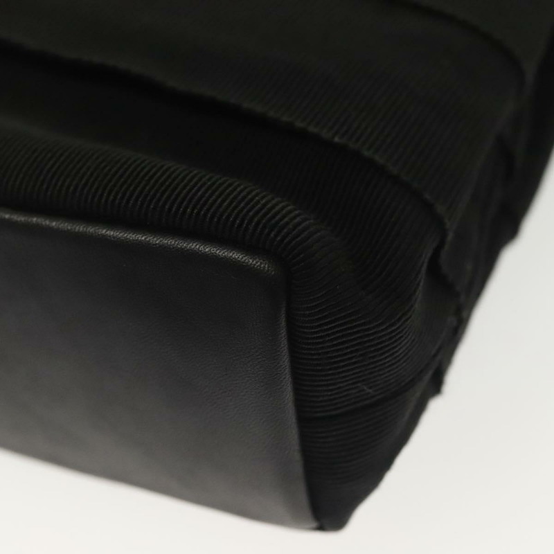 【日本直送】Salvatore Ferragamo Vala 手提包 帆布 黑色 金色 正品 139593-15