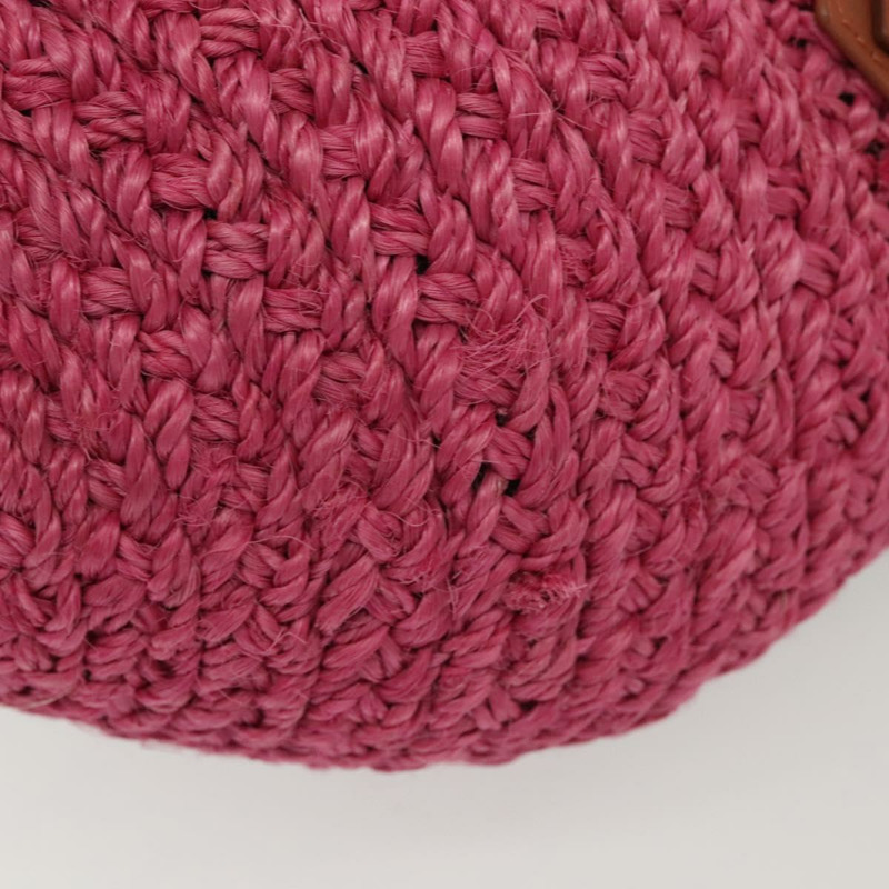 【日本直送】BALENCIAGA Vanier 拉菲草粉紅手提包 286370 正品 139539-14