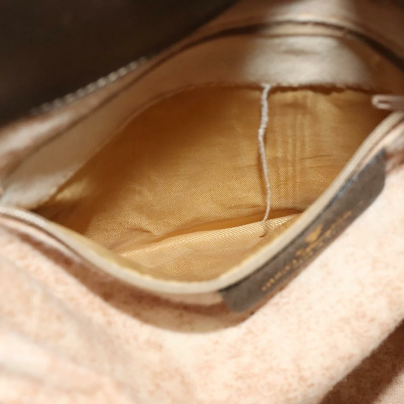 【日本直送】GUCCI GG Supreme Web Sherry Line 單肩包 PVC 米色 904 02 081 Auth 139731-10