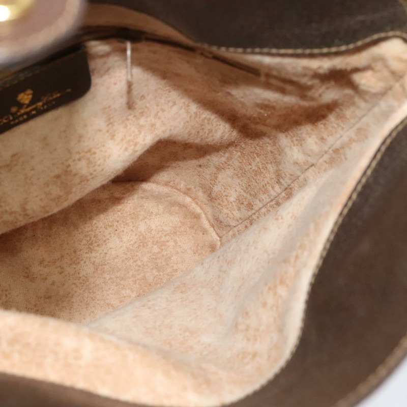 【日本直送】GUCCI GG Supreme Web Sherry Line 單肩包 PVC 米色 904 02 081 Auth 139731-18