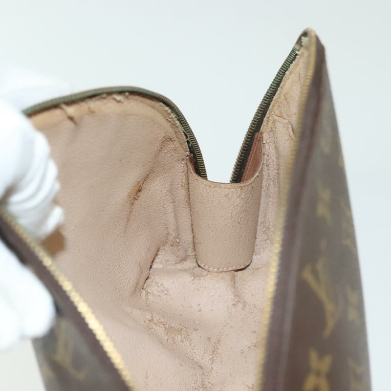 【日本直送】路易威登 Monogram Trousse Demi Ronde 化妝包 M47520 LV 正品 139929-17