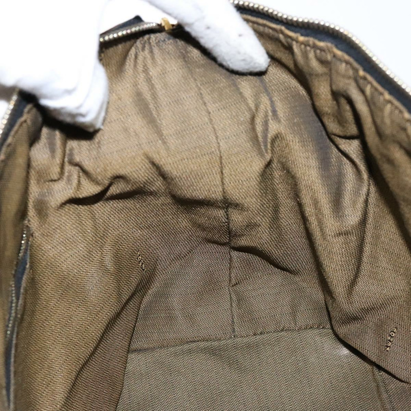 【日本直送】FENDI Zucca帆布化妝包 黑色 棕色 正品 139093-19