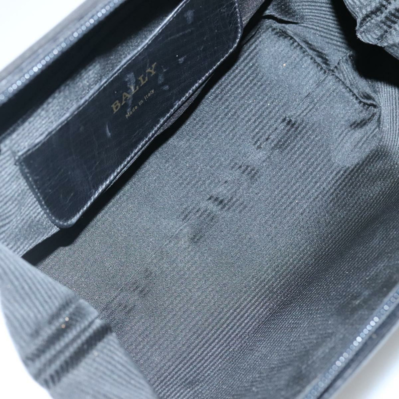 【日本直送】BALLY 手提包 皮革 黑色 金色 正品 139839-11