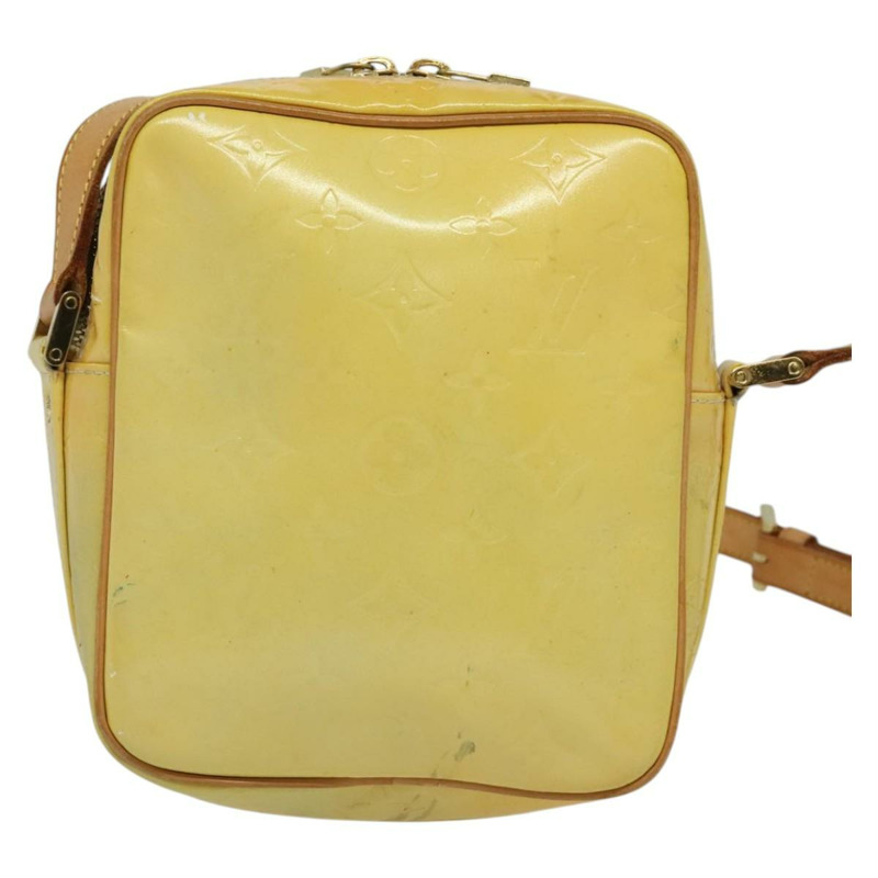 【日本直送】路易威登 Monogram Vernis Wooster 肩背包 灰色 M91036 LV Auth 139931-1