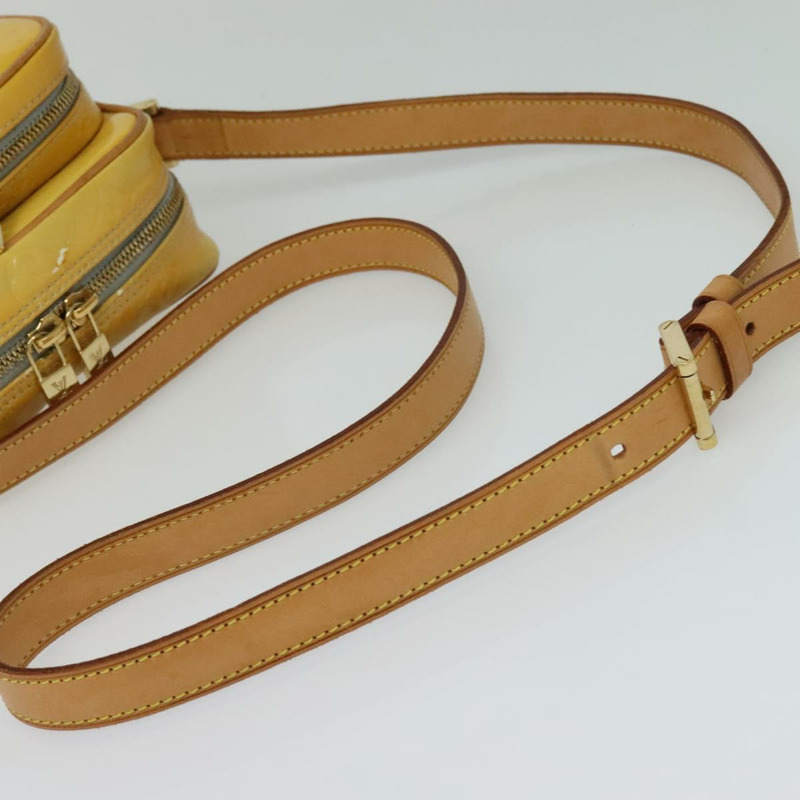 【日本直送】路易威登 Monogram Vernis Wooster 肩背包 灰色 M91036 LV Auth 139931-6