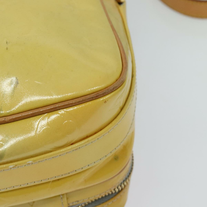 【日本直送】路易威登 Monogram Vernis Wooster 肩背包 灰色 M91036 LV Auth 139931-15