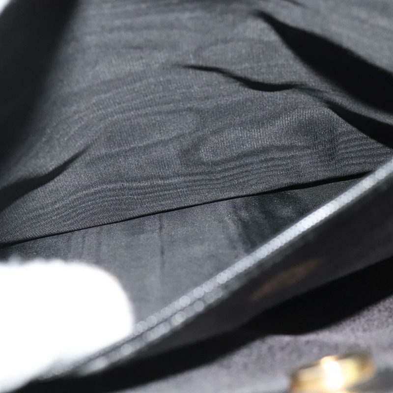 【日本直送】GUCCI 竹節手提包 皮革 黑色 金色 002 1186 0259 正品 139070-10