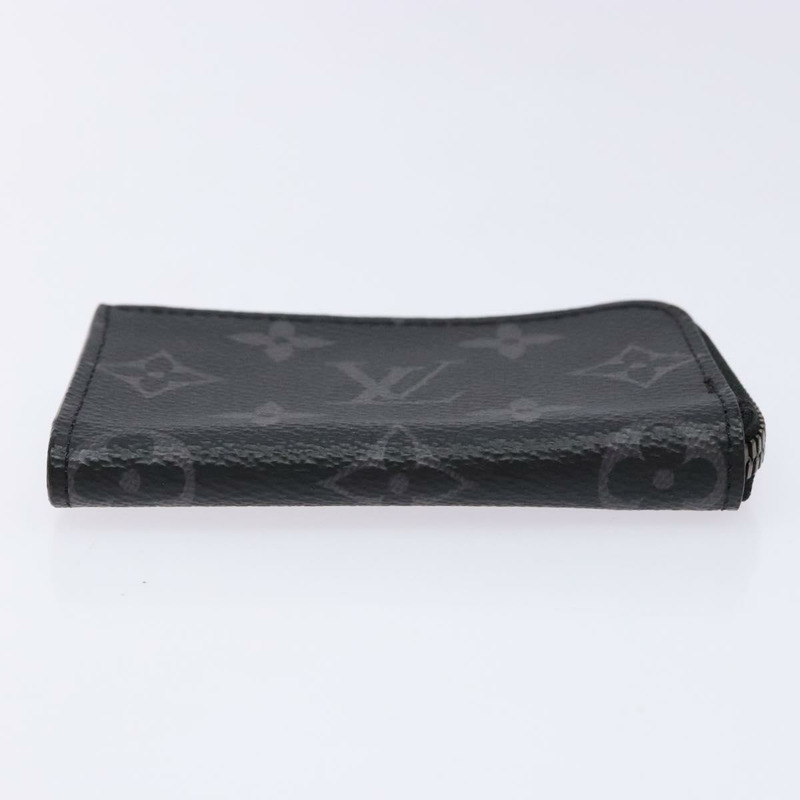 【日本直送】路易威登 Monogram Eclipse Porte monnaie Jour 零錢包 M63536 正品 139056-5