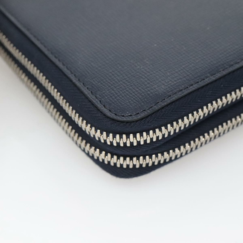 【日本直送】BURBERRY 旅行箱 皮革 海軍藍 銀色 正品 140004-16