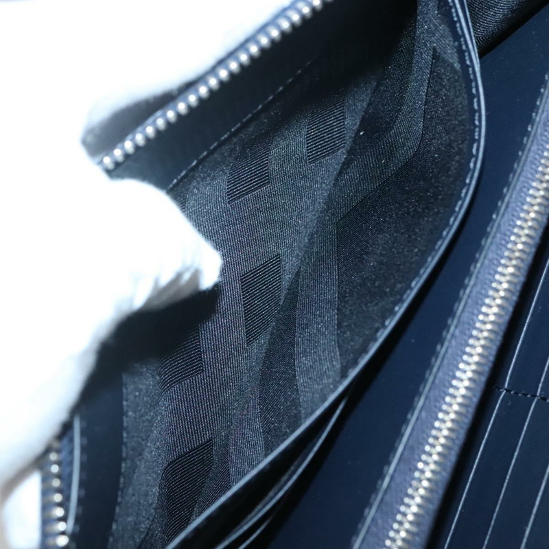 【日本直送】BURBERRY 旅行箱 皮革 海軍藍 銀色 正品 140004-22