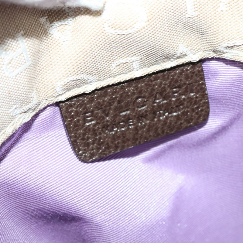 【日本直送】寶格麗 Logo Mania 帆布手提包 米色 銀色 正品 139062-16