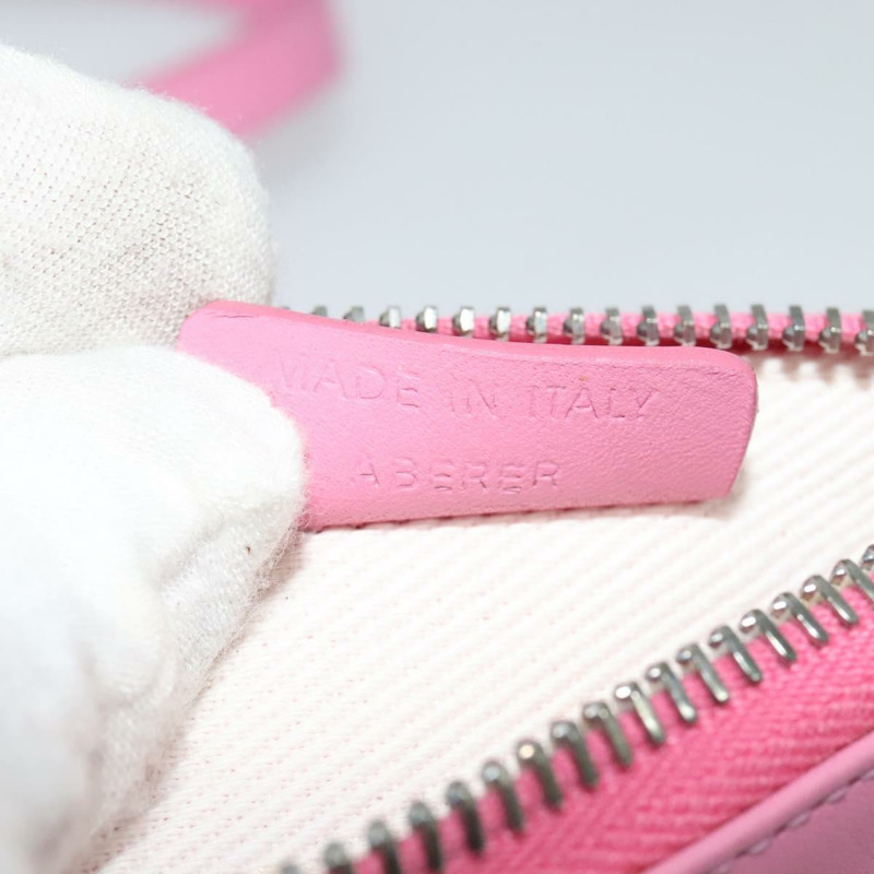 【日本直送】寶格麗 Logo Mania 帆布單肩包 粉紅色 銀色 正品 bs28986-11