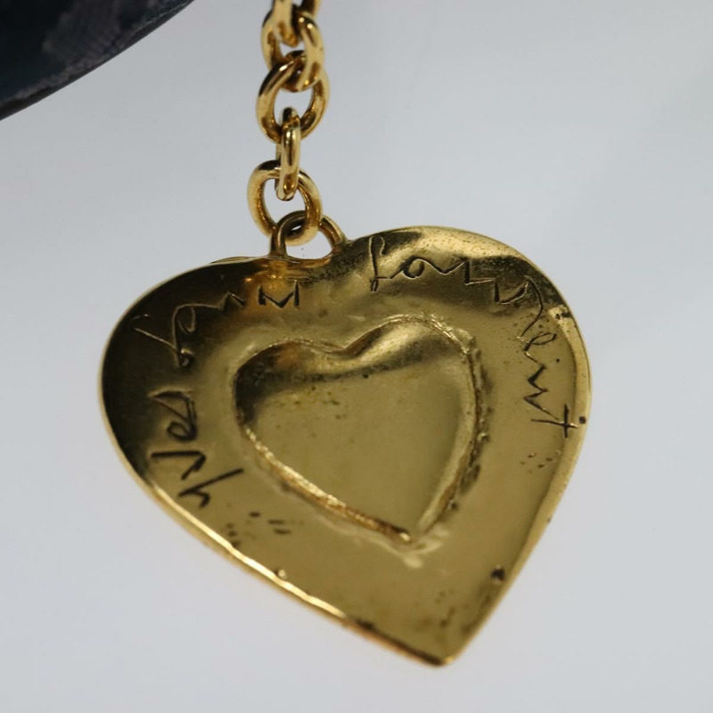 【日本直送】SAINT LAURENT 單肩帆布包 海軍藍 金色 正品 bs28993-8