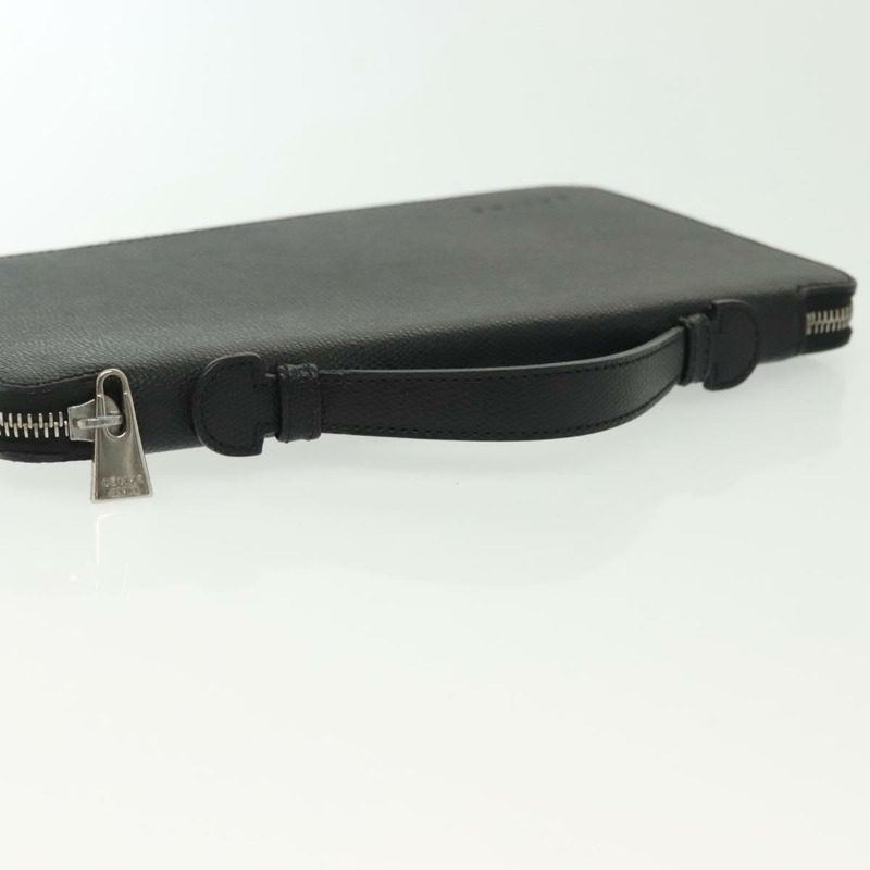 【日本直送】CELINE 旅行箱 皮革 黑色 銀色 Auth 140218-5