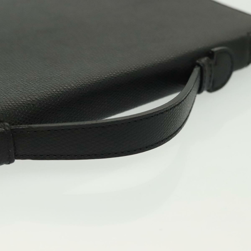 【日本直送】CELINE 旅行箱 皮革 黑色 銀色 Auth 140218-6