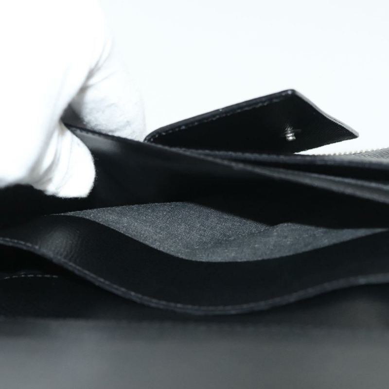 【日本直送】CELINE 旅行箱 皮革 黑色 銀色 Auth 140218-21