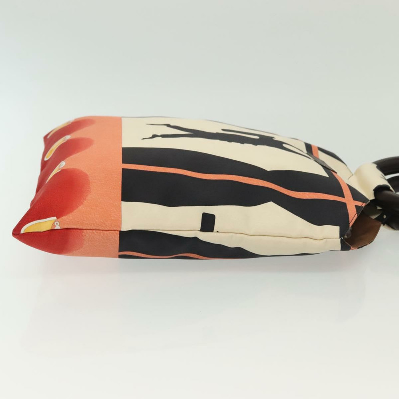 【日本直送】BVLGARI 手袋帆布象牙色正品 140144-2