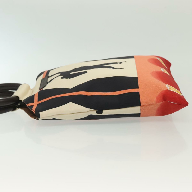 【日本直送】BVLGARI 手袋帆布象牙色正品 140144-3