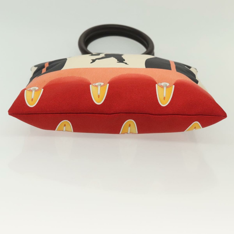 【日本直送】BVLGARI 手袋帆布象牙色正品 140144-4