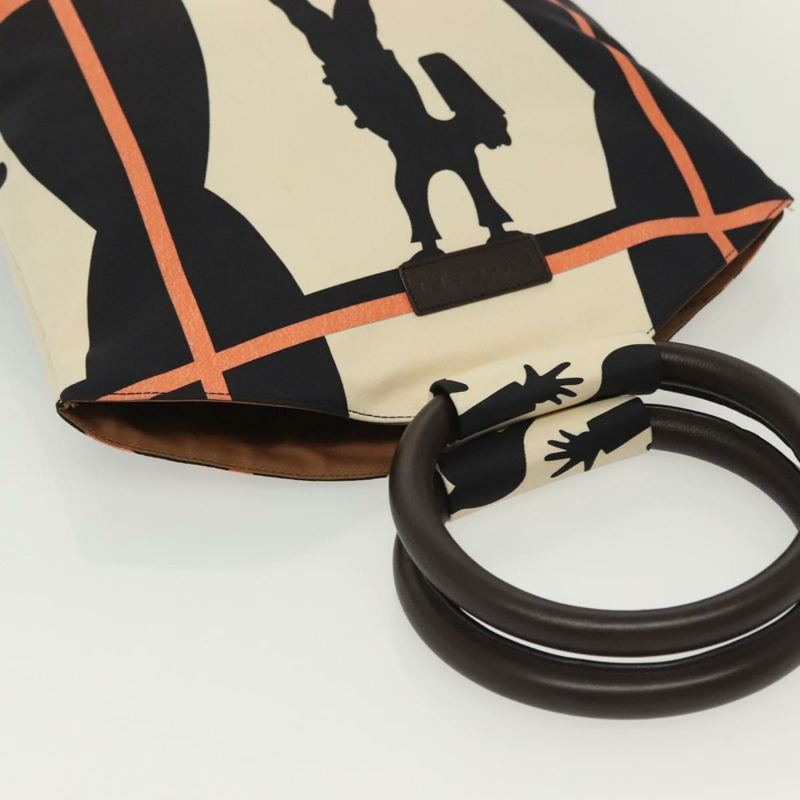 【日本直送】BVLGARI 手袋帆布象牙色正品 140144-5