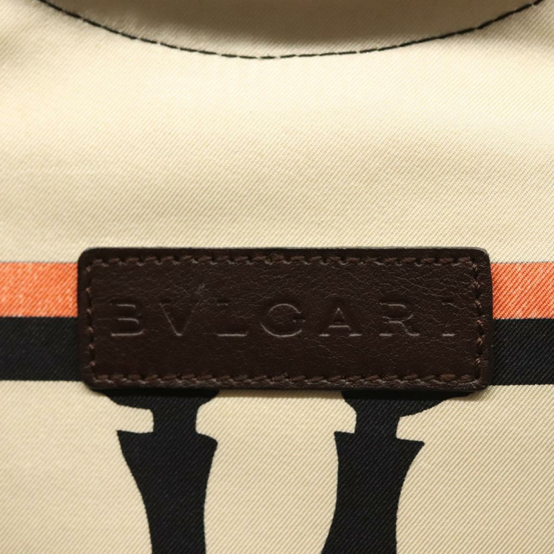 【日本直送】BVLGARI 手袋帆布象牙色正品 140144-9