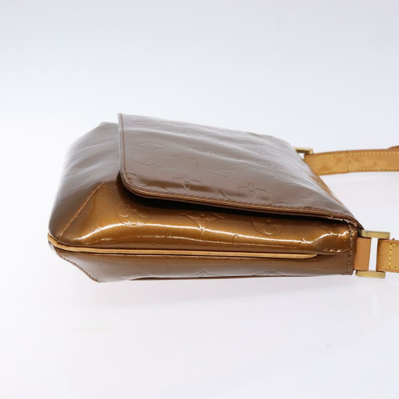 【日本直送】路易威登 Monogram Vernis Thompson Street 手袋 青銅色 M91124 LV Auth bs28807-2