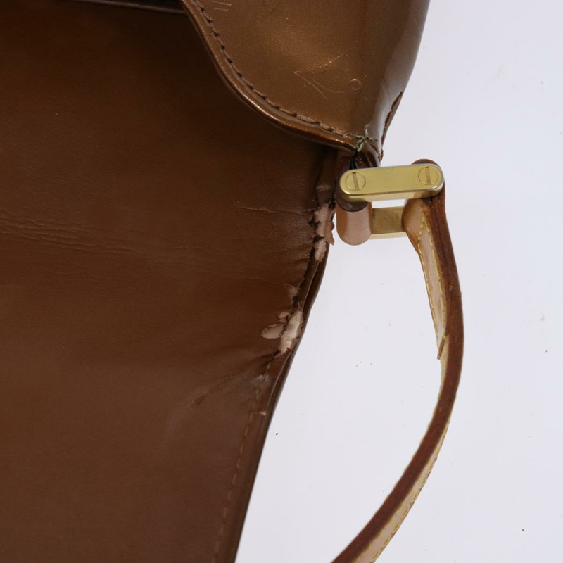 【日本直送】路易威登 Monogram Vernis Thompson Street 手袋 青銅色 M91124 LV Auth bs28807-9