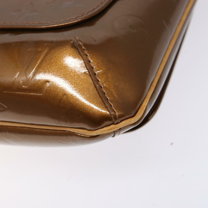 【日本直送】路易威登 Monogram Vernis Thompson Street 手袋 青銅色 M91124 LV Auth bs28807-15