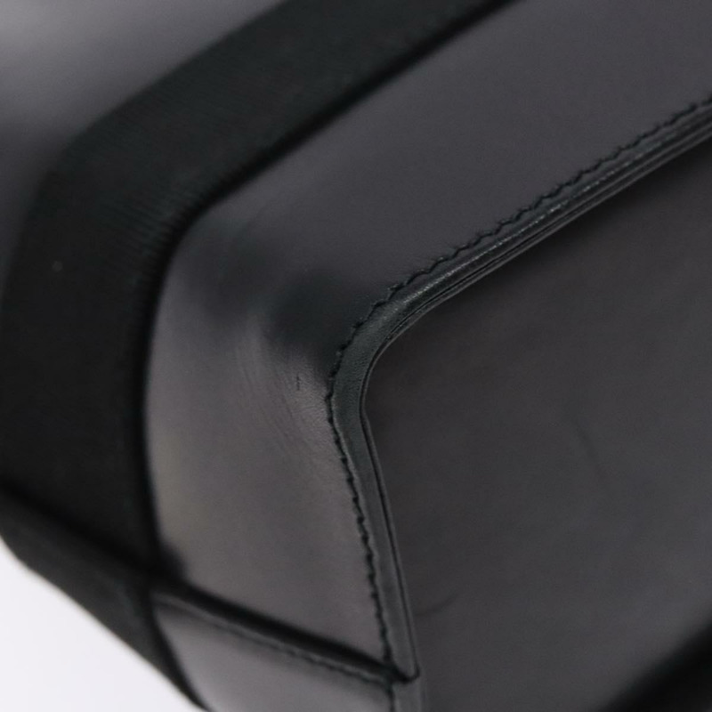 【日本直送】Salvatore Ferragamo Gancini 單肩包，黑色皮革，金色，正品，貨號 140540-15