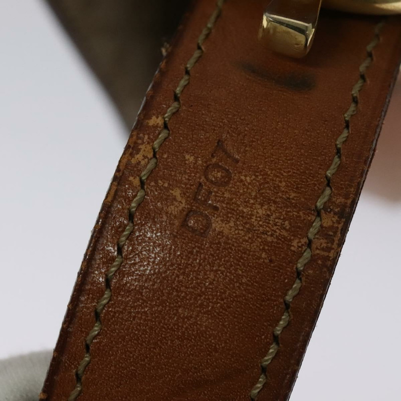 【日本直送】CELINE Macadam帆布肩背包 PVC米色金色 正品 140613-11