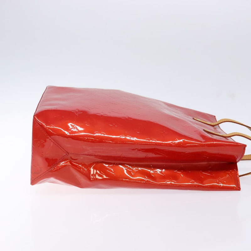 【日本直送】路易威登 Monogram Vernis Reade MM 手提包 紅色 M91086 LV 正品 gh574-2