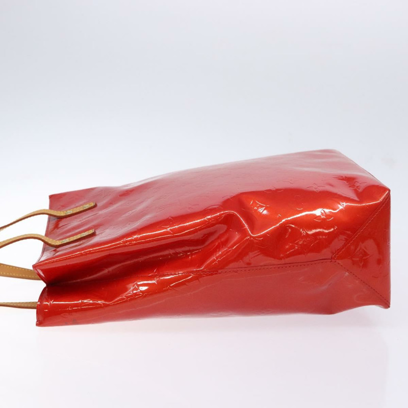 【日本直送】路易威登 Monogram Vernis Reade MM 手提包 紅色 M91086 LV 正品 gh574-3