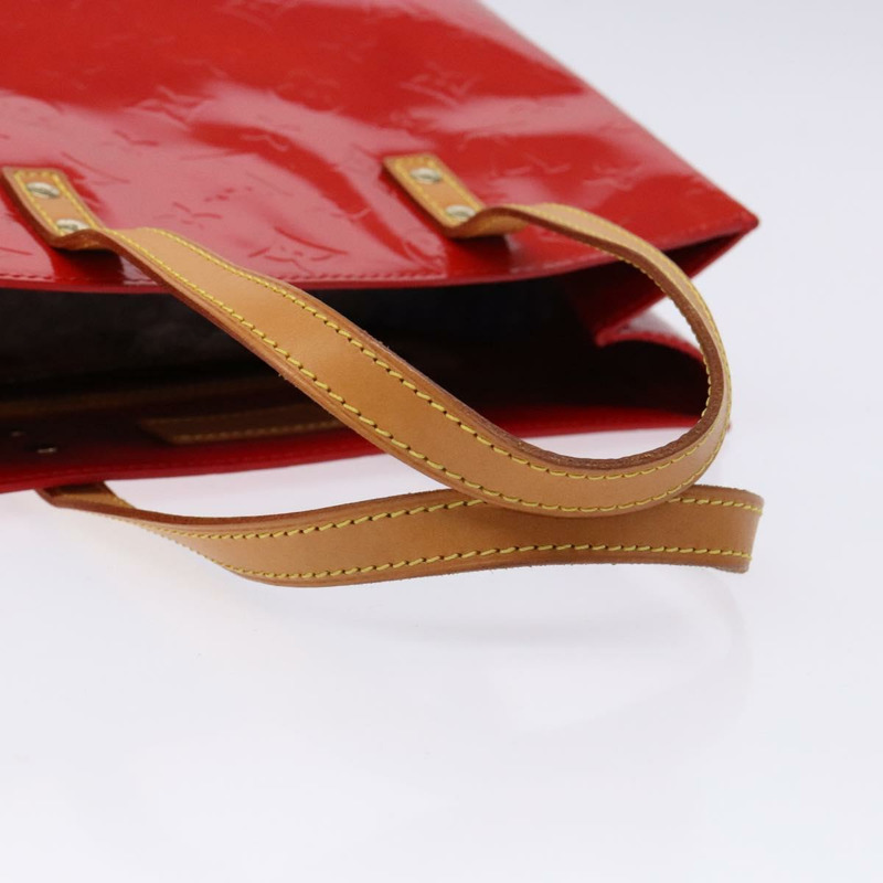 【日本直送】路易威登 Monogram Vernis Reade MM 手提包 紅色 M91086 LV 正品 gh574-6